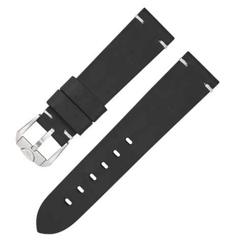 1521 Sort Handmade Læderrem