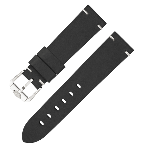 1521 Sort Handmade Læderrem