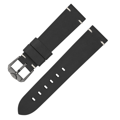 1521 Sort Handmade Læderrem