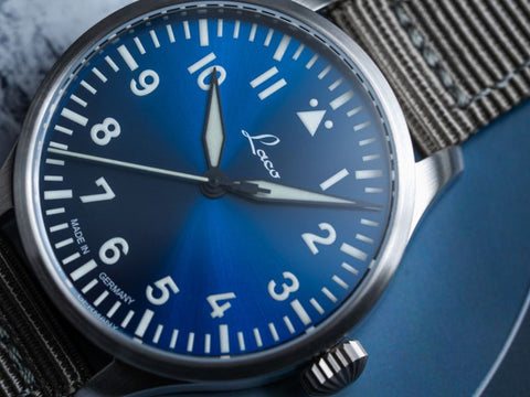 Flieger "Augsburg"Blaue Stunde