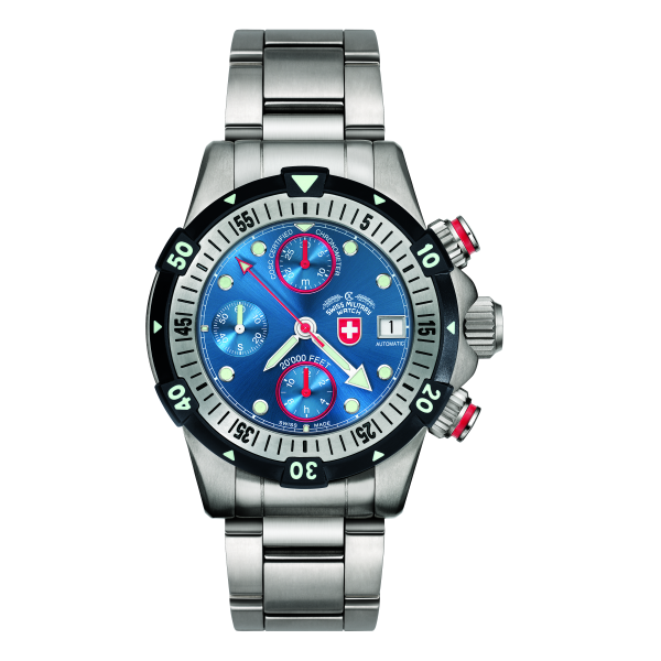 CX Swiss Military 20.000 Feet Blue Fairtime Danmark ApS