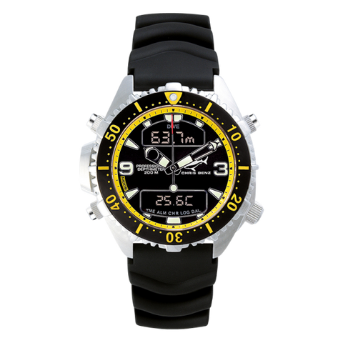 Depthmeter Digital Sea Snake Yellow