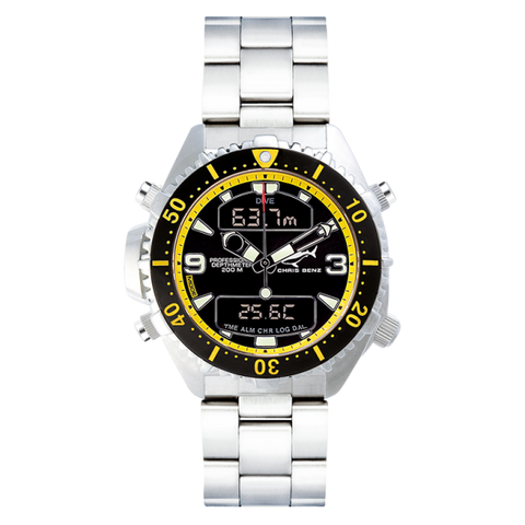 Depthmeter Digital Sea Snake Yellow