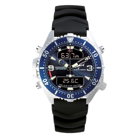 Depthmeter Digital Deep Sea Blue