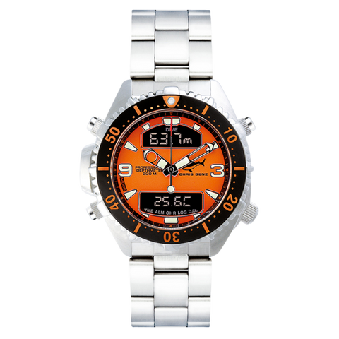 Depthmeter Digital Coral Orange