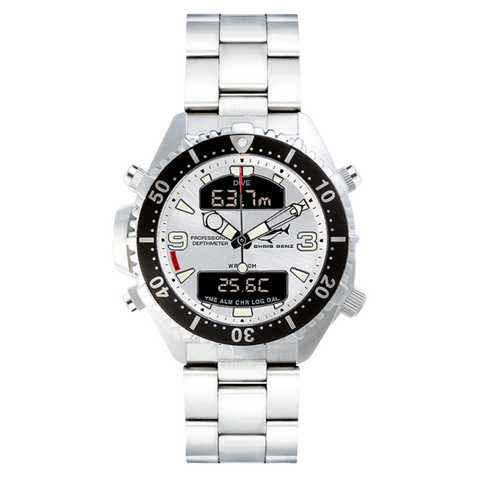 Depthmeter Digital Shark Silver
