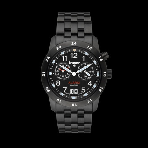 Classic Alarm Big Date Pro Blue