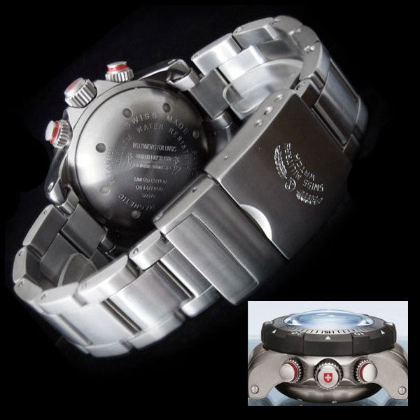 CX Swiss Military 20.000 Feet Black Fairtime Danmark ApS